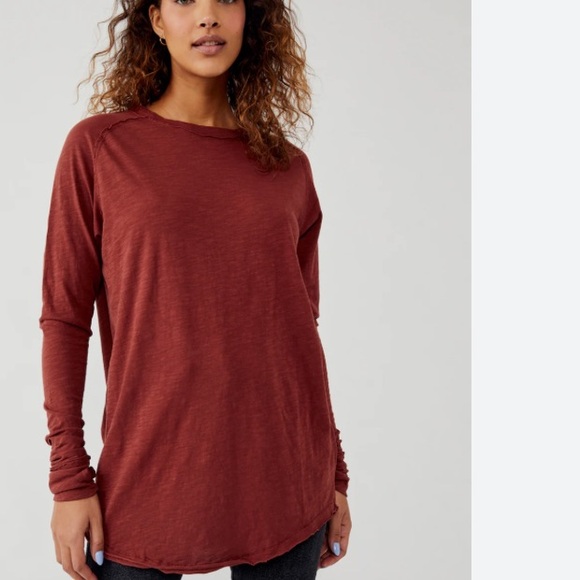 Free People (nwt) Arden Tee Shirt Tops - Picture 6 of 11